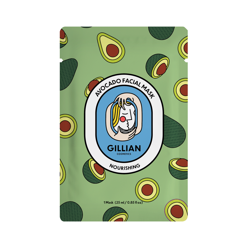 Gillian Cosmetics Avocado (Nourishing) Sheet Mask-0