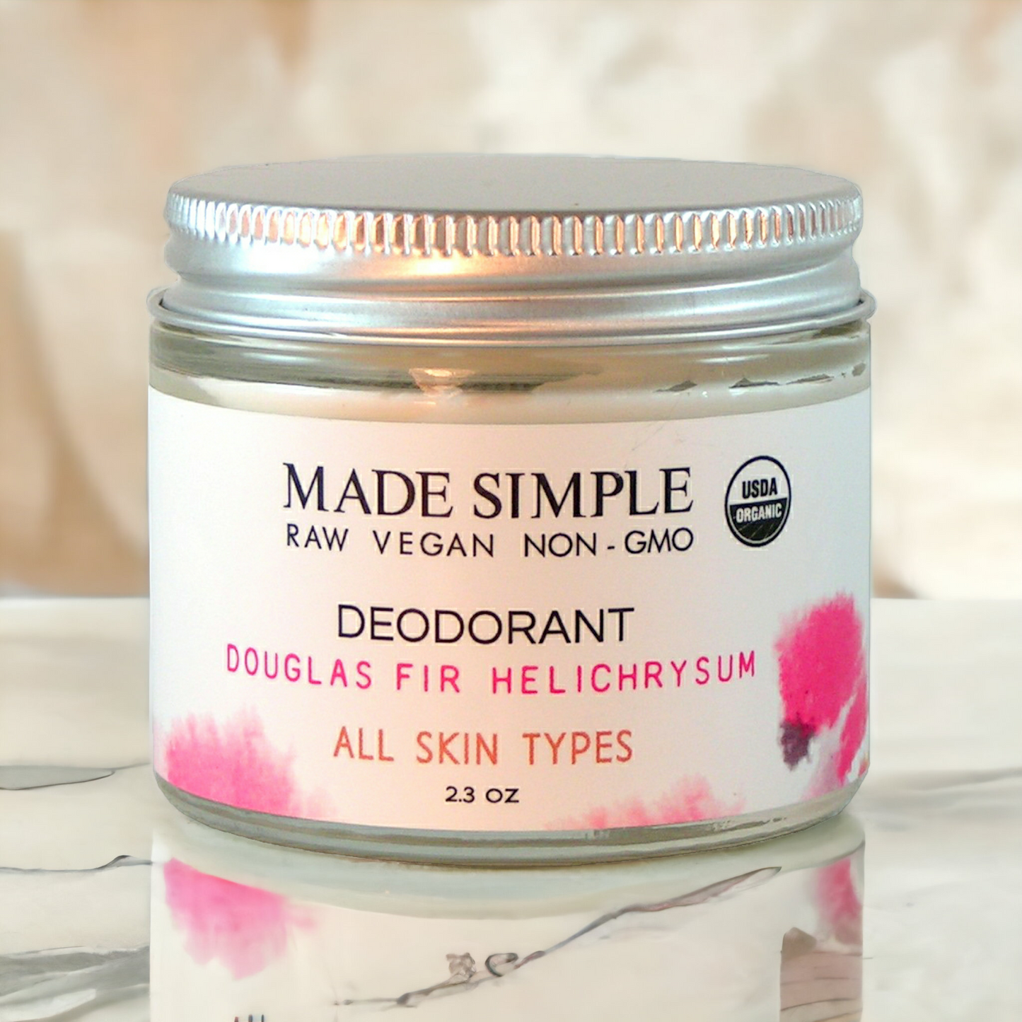 Douglas Fir Helichrysum Deodorant - Certified Organic, Vegan & Cruelty-free-3